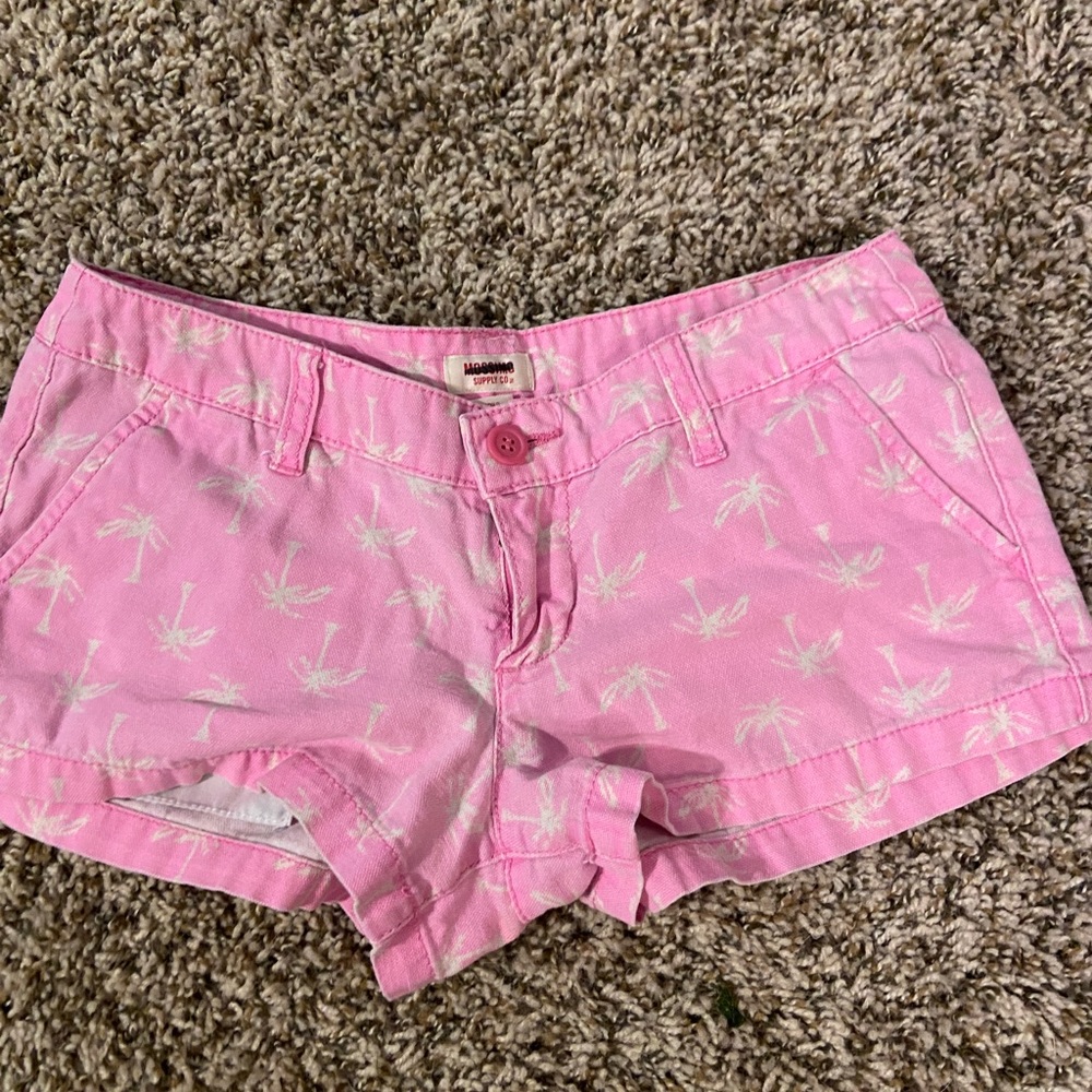 Pink summer shorts